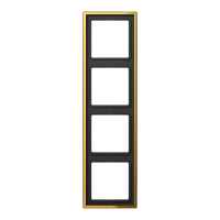 Rėmelis keturgubas aukso spalvos LS - JUNG