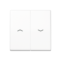 Klavišas žaliuzių valdiklis jungiklio baltas antibakterinis AS 500 - JUNG