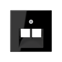 Dangtelis dvigubas UAE lizdui juodas A - JUNG