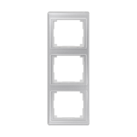 Rėmelis trigubas vertikaliam montažui sidabro spalvos SL - JUNG