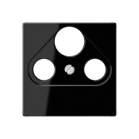 Dangtelis TV/SAT lizdui juodas A - JUNG