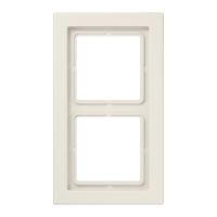 Rėmelis dvigubas dramblio kaulo spalvos LS DESIGN - JUNG