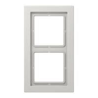 Rėmelis dvigubas šviesiai pilkas LS DESIGN - JUNG