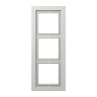 Rėmelis trigubas šviesiai pilkas LS DESIGN - JUNG