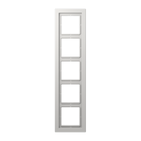 Rėmelis penkiagubas šviesiai pilkas LS DESIGN - JUNG