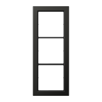 Rėmelis trigubas antarcito spalvos LS - JUNG