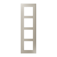 Rėmelis keturgubas nerūdijančio plieno LS - JUNG