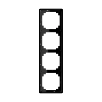 Rėmelis keturgubas juodas CDP - JUNG