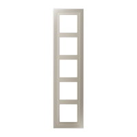 Rėmelis penkiagubas nerūdijančio plieno LS - JUNG