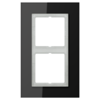 Rėmelis dvigubas juodas stiklinis LS - JUNG