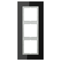 Rėmelis trigubas juodas stiklinis LS - JUNG