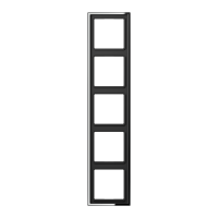 Rėmelis penkiagubas chromo spalvos LS - JUNG