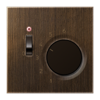 Reguliatorius temperatūros patalpos p/t +5 +30C Antik su dangteliu LS - JUNG