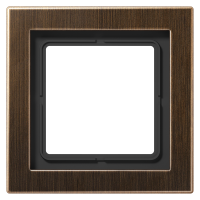 Rėmelis viengubas sendinto žalvario spalvos LS - JUNG