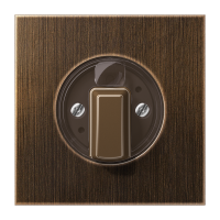 Dangtelis pasukamo jungiklio sendinto žalvario spalvos LS - JUNG