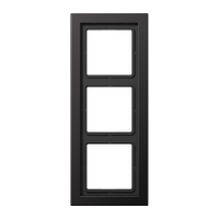 Rėmelis trigubas aliumininis dark spalvos LS DESIGN - JUNG