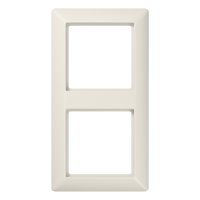 Rėmelis dvigubas dramblio kaulo spalvos IP44 AS 500 - JUNG