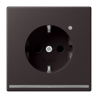 Lizdas p/t dark su apšvietimu aliumininis LS - JUNG