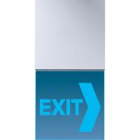 Dangtelis LED-blauen aliumininis LS - JUNG