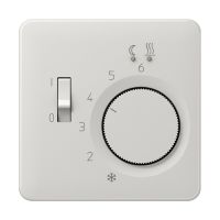 Dangtelis temperatūros reguliatoriui šviesiai pilkas CD - JUNG