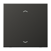 Dangtelis reguliatoriaus su rodykle aliumininis antracito spalvos LS - JUNG