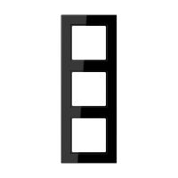 Rėmelis trigubas juodas A550 - JUNG