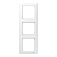 Rėmelis trigubas baltas antibakterinis su užrašu AS 500 - JUNG