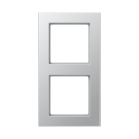 Rėmelis dvigubas aliuminio spalvos A550 - JUNG