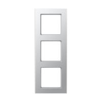 Rėmelis trigubas aliuminio spalvos A550 - JUNG