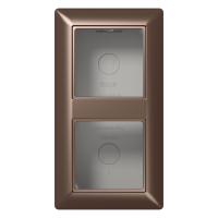 Dėžutė v/t dviguba montažui su rėmeliu AS 500 - JUNG