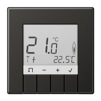 Reguliatorius temperatūros patalpos p/t su ekranu LS - JUNG