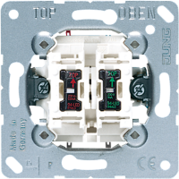 Jungiklis p/t dvigubas 250V viešbučiams - JUNG