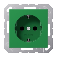 Lizdas p/t SCHUKO žalias antibakterinis 16A 250V AS 500 - JUNG