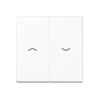 Klavišas dvigubas jungikliui žaliuzių baltos spalvos A - JUNG