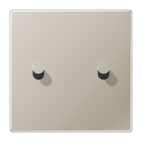 Dangtelis dvigubas cilindriniam jungikliui nerūdijančio plieno LS - JUNG