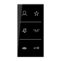 Dangtelis su simboliais juodos spalvos LS - JUNG