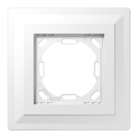 Rėmėlis į gipsą viengubas baltas LS ZERO - JUNG