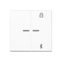 Klavišas dvigubas žaliuzių/šviesos valdymui su bluetooth baltos spalvos A - JUNG