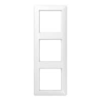 Rėmelis trigubas baltas IP44 AS 500 - JUNG