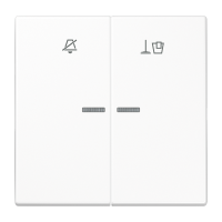 Klavišas dvigubas su simboliu baltas viešbučiams LS - JUNG