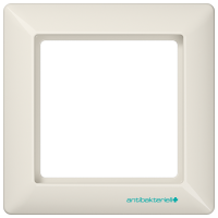 Rėmelis viengubas baltas antibakterinis AS 500 - JUNG