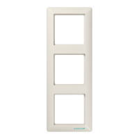 Rėmelis trigubas dramblio kaulo spalvos antibakterinis AS 500 - JUNG