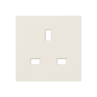 Dangtelis kištukiniam lizdui anglų standarto dramblio kaulo spalvos A - JUNG