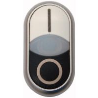 Galvutė mygtukui dviguba M22-DDL-WS-X1/X0 - EATON