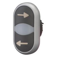 Galvutė mygtukui dviguba su rodyklėmis M22-DDL-GR-X226/X26 - EATON