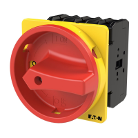 Kirtiklis saugumo 3P 63A 30kW (AC23) į skydą raudona rankena P3-63/E/SVB - EATON
