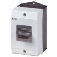 Perjungiklis 4P 32A 1-0-2 IP65 su dėžutė T3-4-8213/I2 - EATON