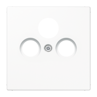 Dangtelis TV/SAT lizdui baltas LS - JUNG