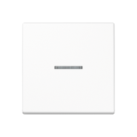 Klavišas viengubas jungikliui su apšvietimu LED balta A - JUNG