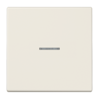 Klavišas viengubas jungikliui su apšvietimu dramblio kaulo spalvos LS - JUNG